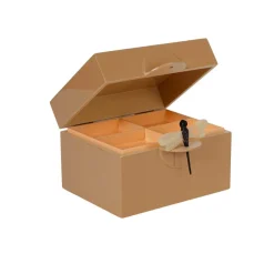 LAKSKRIN M/GULDSMED BIG 14X18X12 CM | CAMEL