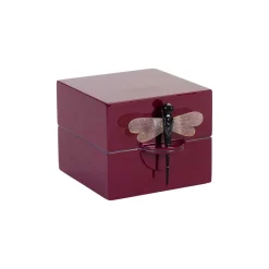 LAKSKRIN M/GULDSMED SMALL 12X12X10CM | BEETROOT