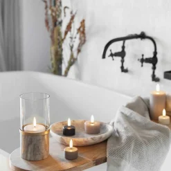 LANTERNE I MARMOR | BEIGE