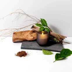 LED LYS - DUFTLYS I GLAS | SMOKE/HARMONY