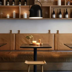 LED LYS - GLAS 6X7 CM 2 STK. | BEIGE