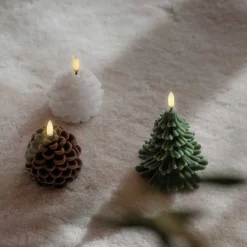 LED LYS - KOGLE 7X7 CM | HVID