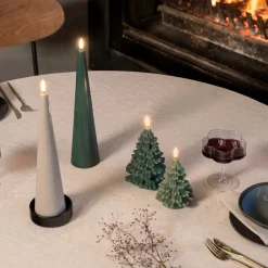 LED LYS JULETRÆ 9X12 CM | OLIVEN