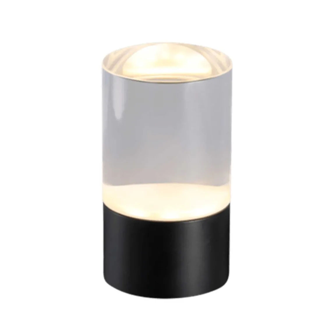 LED RECHARGEABLE GLOW 4,5X8 CM | CLEAR