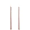 LED TAPER CANDLE TWIN PACK | BEIGE