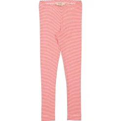 LEG RIB LEGGINGS | RED STRIPE