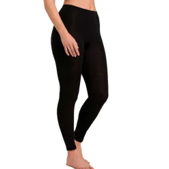 LEGGINGS I ULD/SILKE | SORT