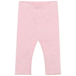LEGGINGS RIB MELANGE | BLEACHED MAUVE MELANGE