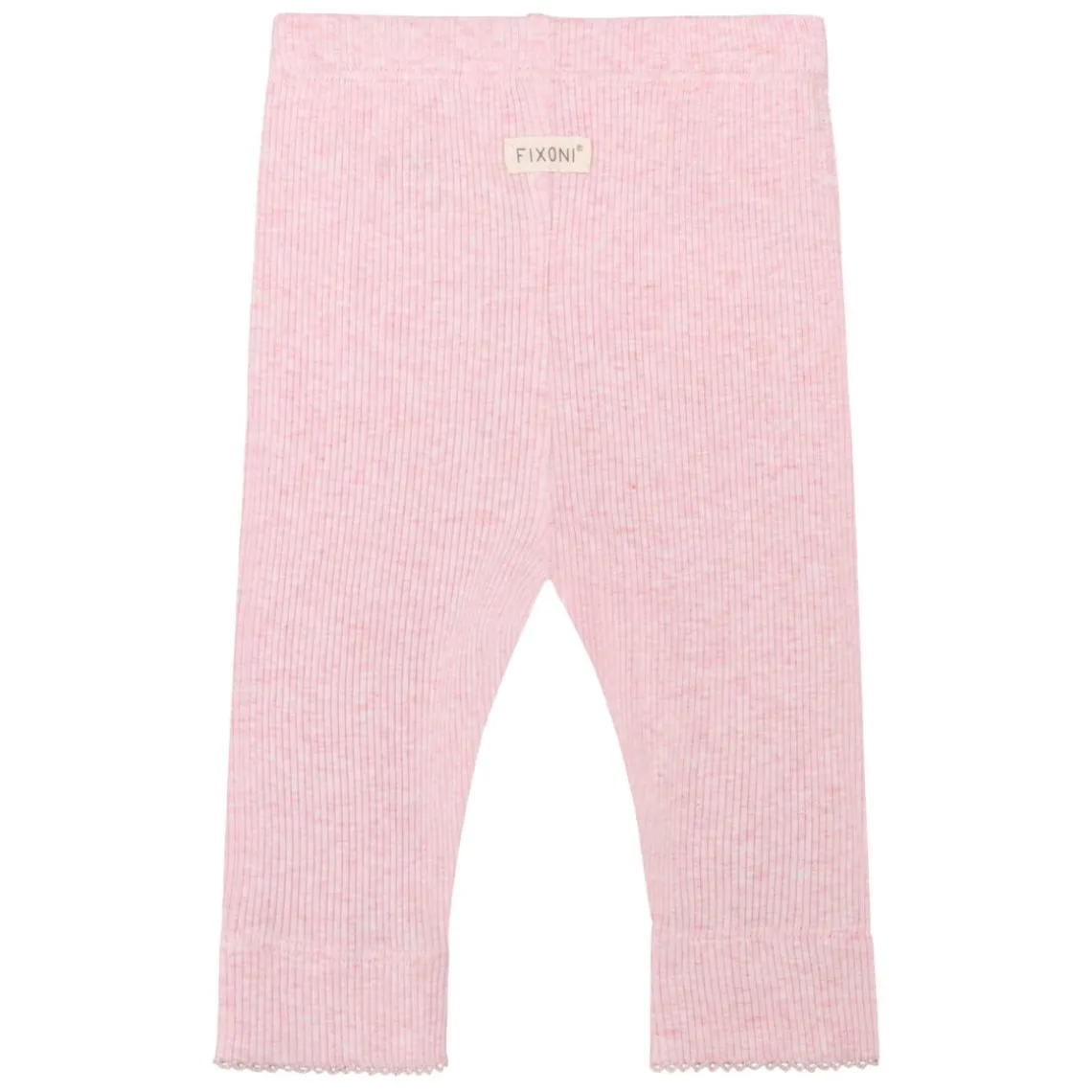 LEGGINGS RIB MELANGE | BLEACHED MAUVE MELANGE