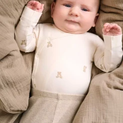 LEGGINGS RIB MELANGE | PURE CASHMERE MELANGE