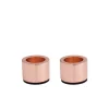LIGHT CANDLEHOLDER 3,2X2,3 CM | ROSEGOLD