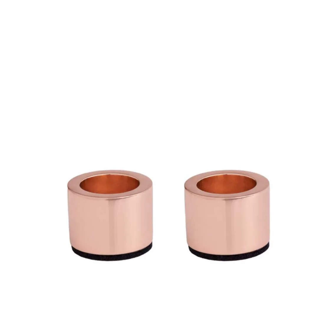 LIGHT CANDLEHOLDER 3,2X2,3 CM | ROSEGOLD