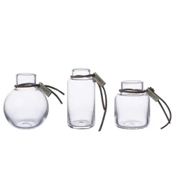 LILLE GLASVASE CA. 6 CM | RUND