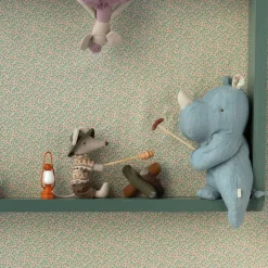 LILLE NÆSEHORN BLÅ/SAND