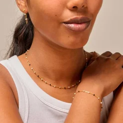 LOLA ARMBÅND FORGYLDT | SALT N PEPPER