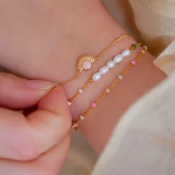 LOLA ARMBÅND FORGYLDT | TROPICAL