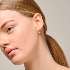 LOLA BOLD HOOPS FORGYLDT | RAINBOW