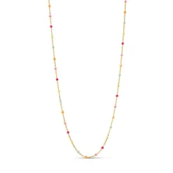 LOLA HALSKÆDE FORGYLDT | RAINBOW