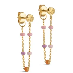 LOLA ØRERING FORGYLDT | BLUSH