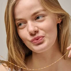 LOLA ØRERING FORGYLDT | BLUSH