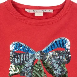 LOU SEQUIN SWEAT DRESS | WINTERBERRY