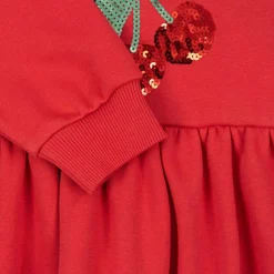 LOU SEQUIN SWEAT DRESS | WINTERBERRY