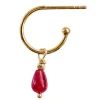 LOVE DROP CREOL EARRING 1 STK | FORGYLDT