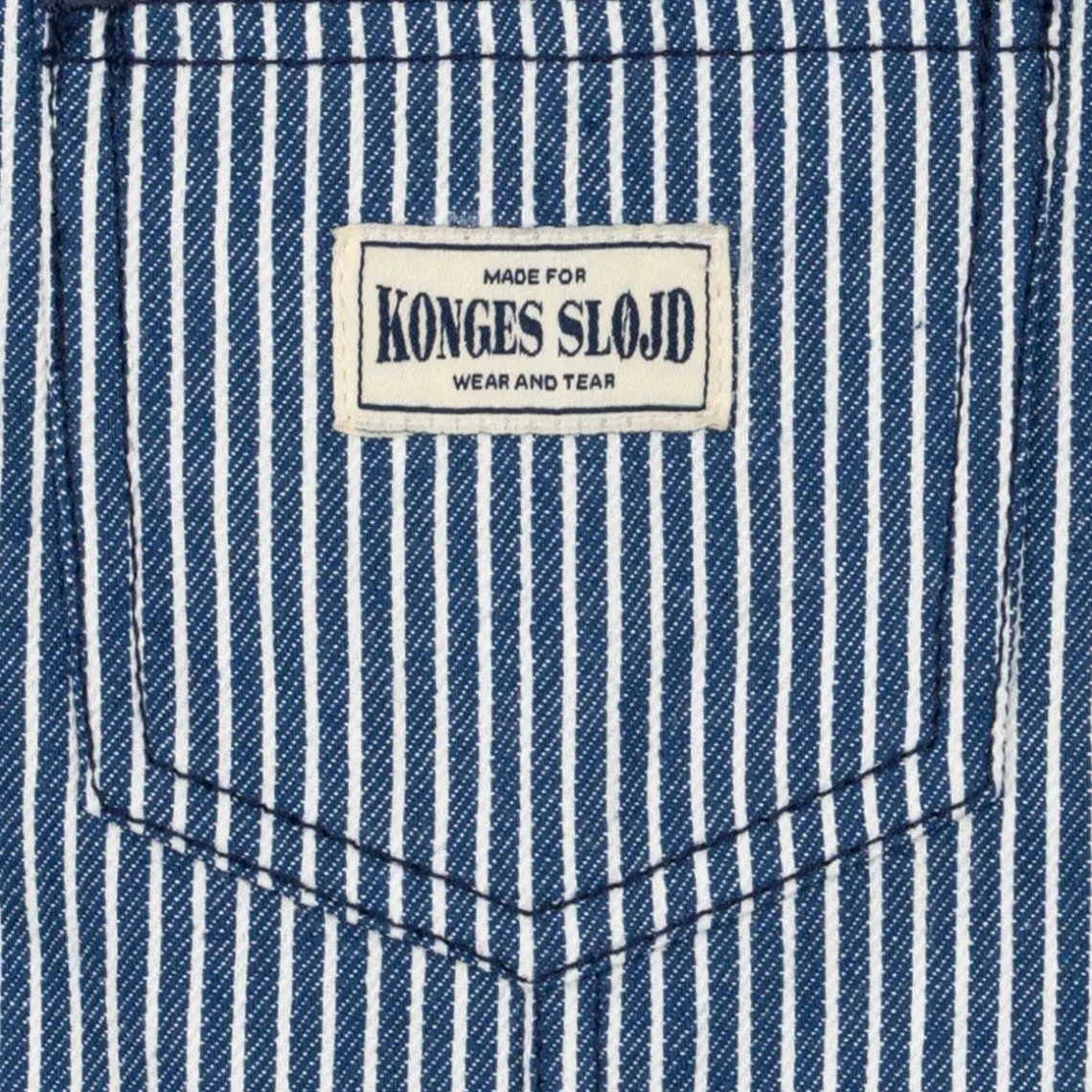 LUC OVERALLS | BLUE STRIPE