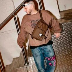 LUCA TASKE 30X18X10 CM | EARTH BROWN