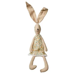 LULU KANIN I STOF 33 CM | YELLOW MIX/NATURE