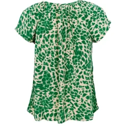 LUNA DANA BLOUSE | GREEN LEO