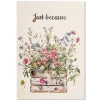 LYKØNSKNINGSKORT 13X9 CM | JUST BECAUSE