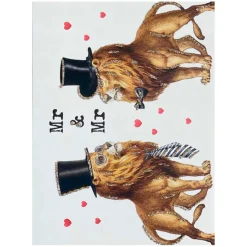 LYKØNSKNINGSKORT 13X9 CM | MR. & MR.
