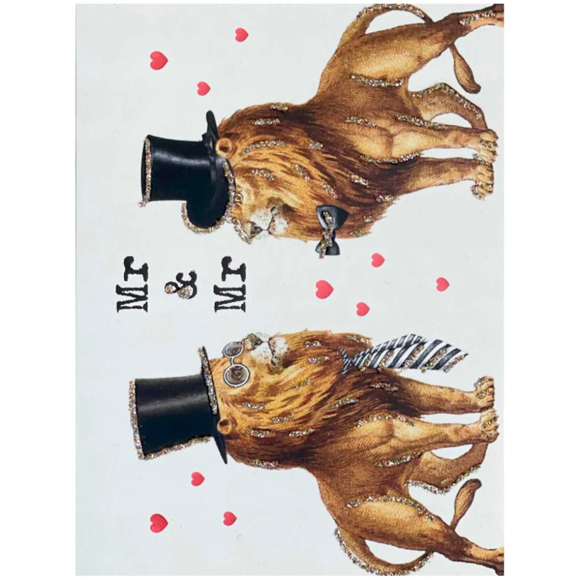 LYKØNSKNINGSKORT 13X9 CM | MR. & MR.