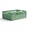 MADE CRATE MAXI 48X34X17 CM | GREEN BEAN GREEN