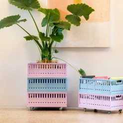 MADE CRATE MAXI 48X34X17 CM | SOFT FUCHSIA