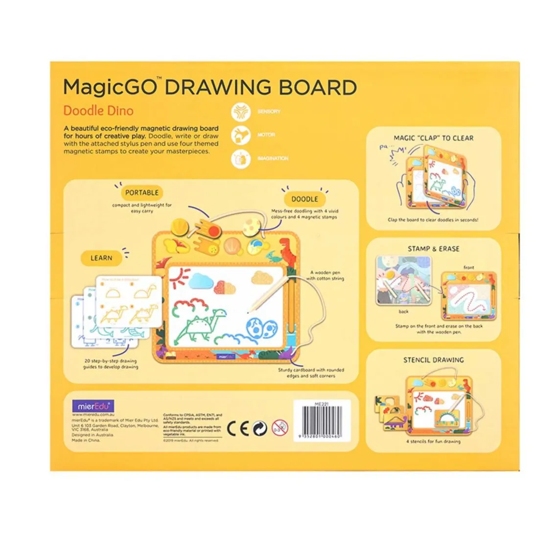 MAGISK TEGNETAVLE - DINO