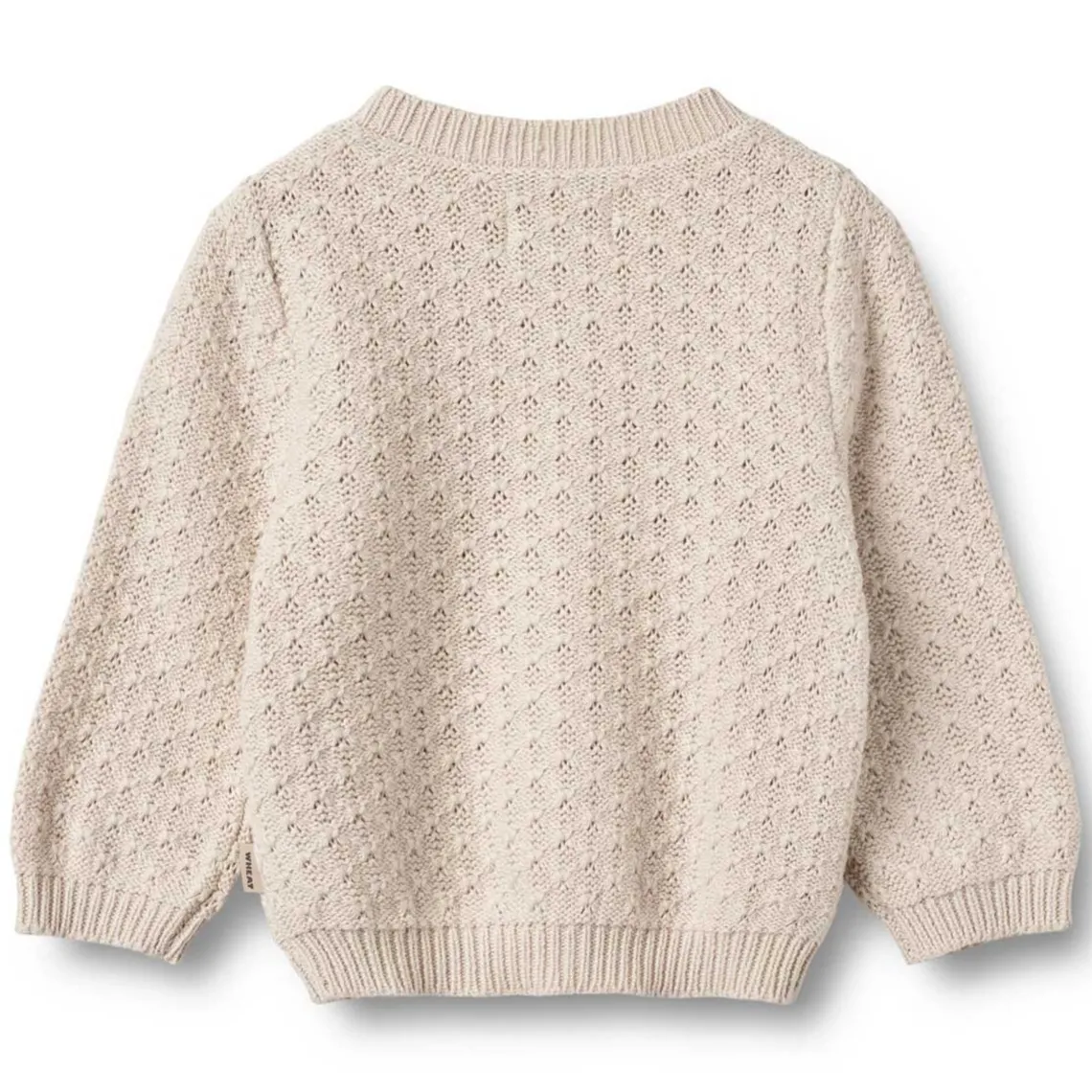 MAGNELLA STRIKKET CARDIGAN | OFF WHITE