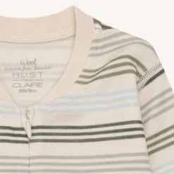 MANU ZIP 3 STRIPES SPARKEDRAGT | FRENCH OAK