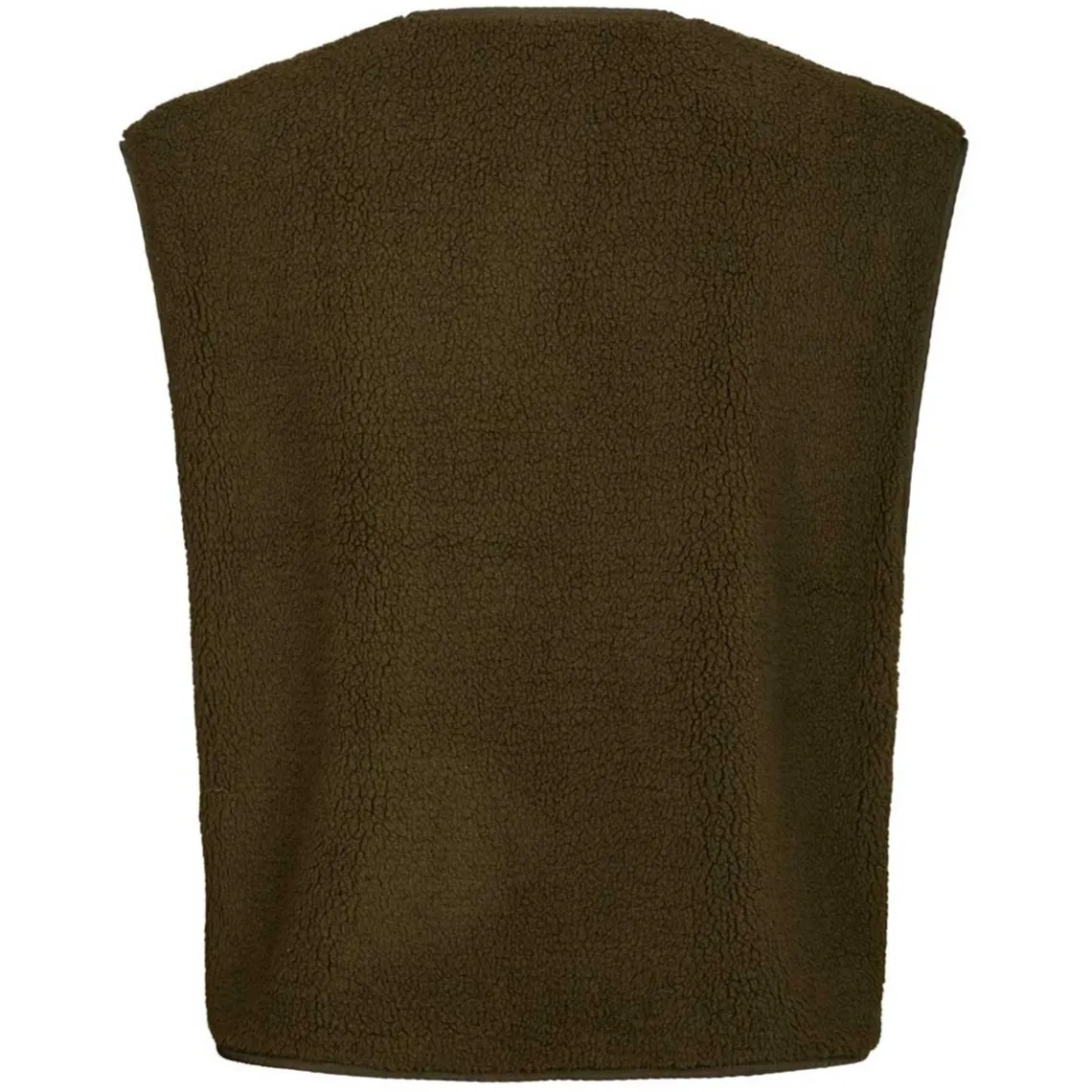 MARIKO TEDDY VEST | ARMY