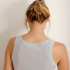 MASSACHUSETTS TOP | GRÅ MELANGE