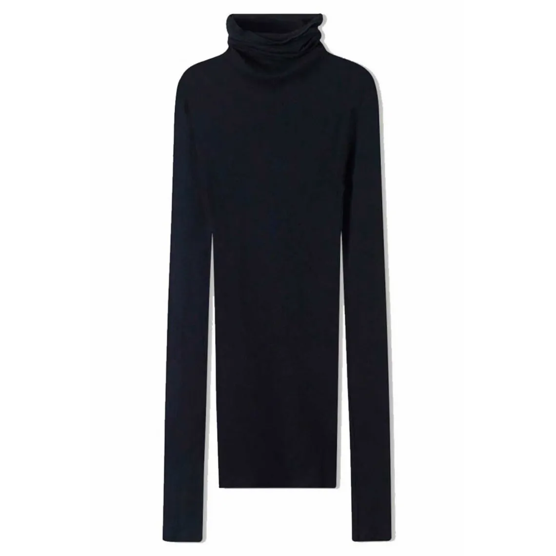 MASSACHUSETTS T-SHIRT MED RULLEKRAVE | SORT