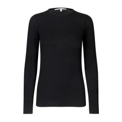 MATIMA O-NECK TEE | BLACK