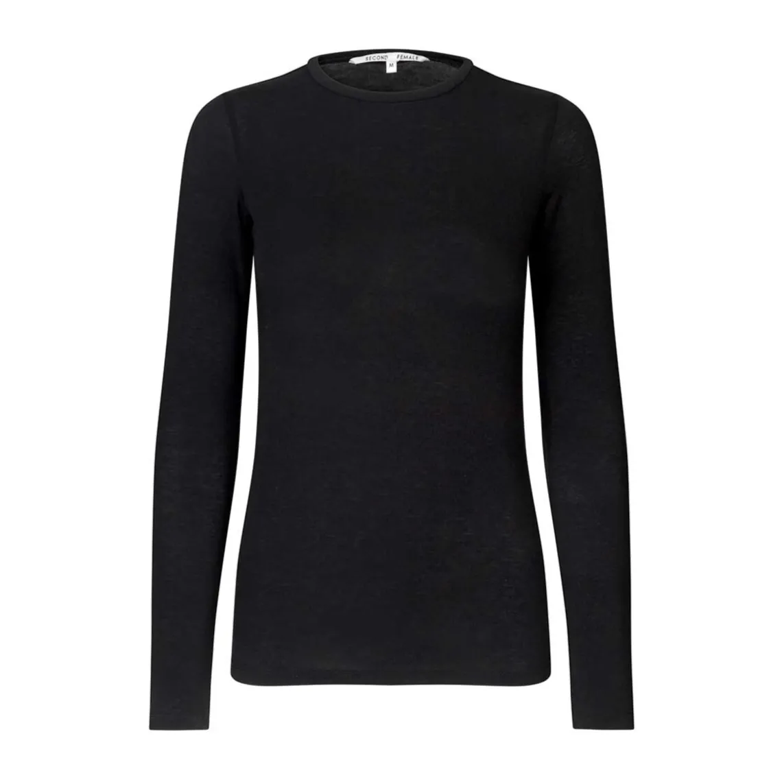 MATIMA O-NECK TEE | BLACK