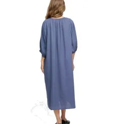 MAY SHIRTDRESS LINEN | SEA BLUE