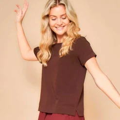 MAY SS T-SHIRT | COFFEE