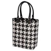 MAYFAIR SHOPPER W/PATTERN | BLACK W/CHAMPAGNE