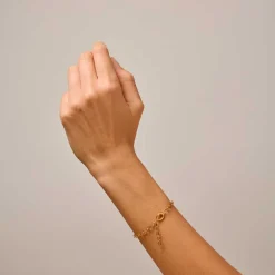 MEDIUM CHARM ARMBÅND | FORGYLDT