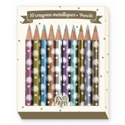 METALLIC FARVEBLYANTER 10 STK.