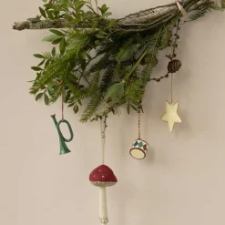 METALOPHÆNG - LILLE TROMME | KLASSISK RØD